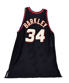 Charles Barkley 1994-95 Game Worn Phoenix Suns Alternate Jersey MEARS 